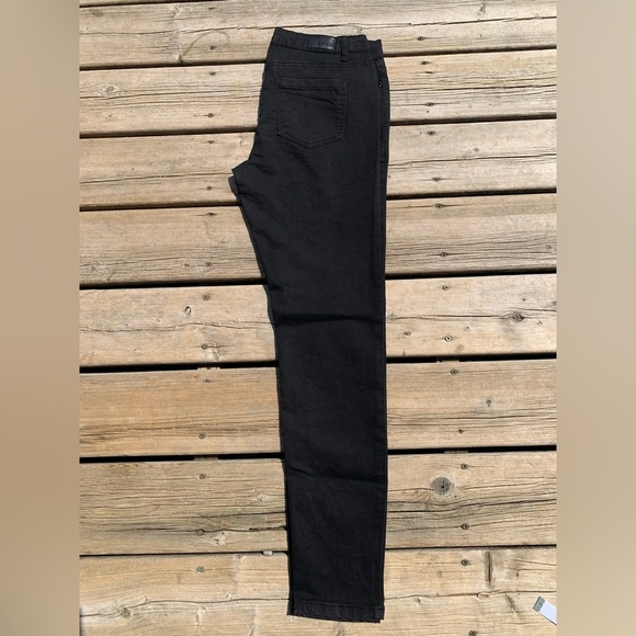 💜 Buffalo David Bitton Flora Mid-Rise Skinny Jeans – Black, Size 30 - Picture 7 of 10